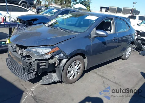 2017 Toyota Corolla L from USA, damaged, VIN 5YFBURHE8HP587471